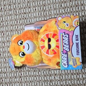 Care Bears Funshine Bear Plush Stuffed Animal Toy Bracelet Included